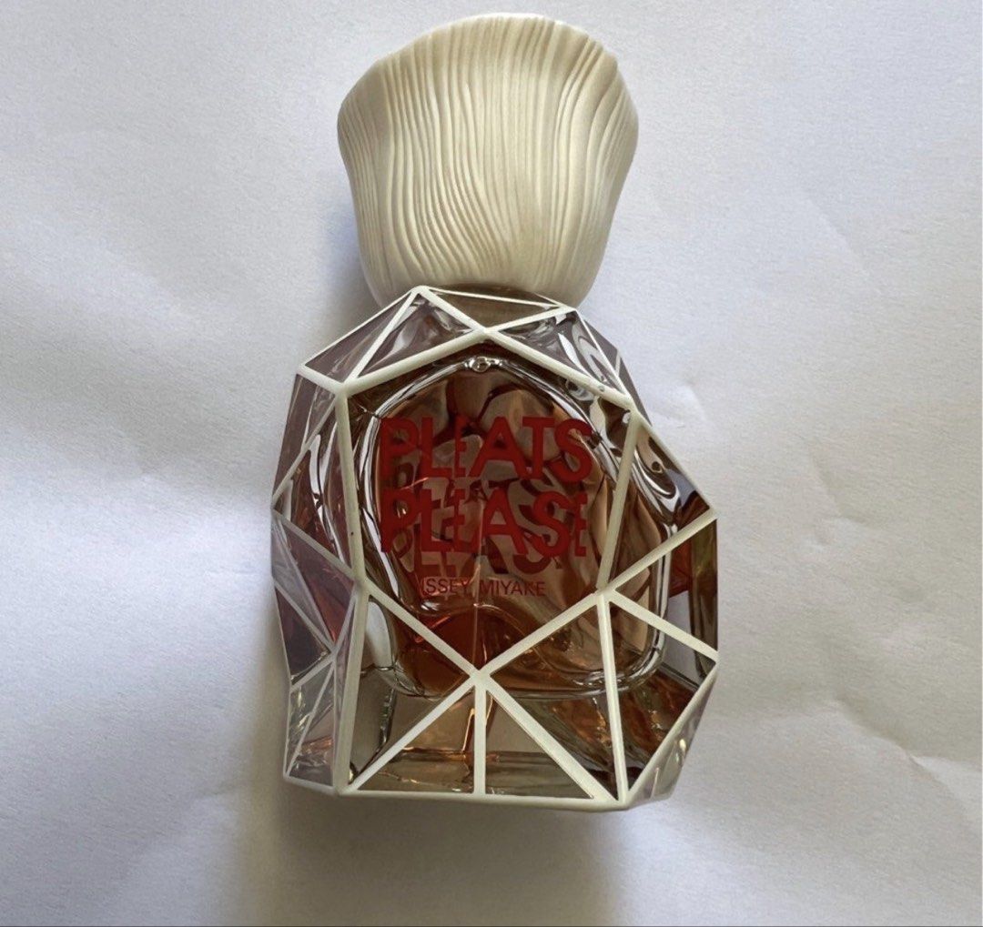 Weekend SALE! Issey Miyake Pleats Please Eau de Parfum Tester (Category: Fragrance & Deodorants) located in Santa Rosa. Submitted by chindeclutters (Listing ID 1443923099, Image 1). Description: - Issey Miyake Pleats Please Eau de Parfum - 30ml tester bottle - Fragrance: Elixir 3 - Features a unique geometric bottle design - Ideal for collectors or for sampling the scent RFS: declutterring Lalamove ready from Santa Rosa, Laguna MOP: gc@ sh Maya o