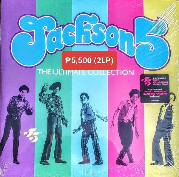 Jackson 5 Vinyl, The Ultimate Collection Record 2LP (Category: Vinyls) located in Manila. Submitted by ramonrobin.cruz (Listing ID 1443933023, Image 1). Description: Jackson 5 Vinyl, The Ultimate Collection Record = ₱5,500 2LP.