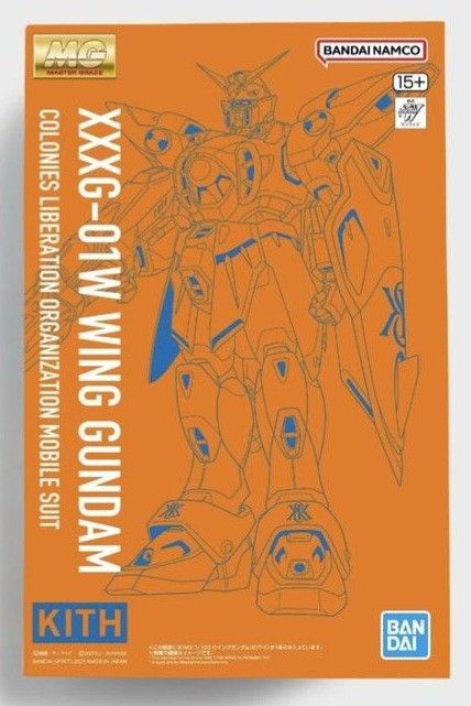 KITH Gundam collaboration MG Wing gundam Special limited edition Mobile suit gundam W model kit gunpla master grade (Category: Gundam Model Kits) located in Singapore. Submitted by zackhere (Listing ID 1443942842, Image 2). Description: BNIB KITH X Gundam collaboration Wing gundam Master grade gunpla.kit is in Blue / Orange.kits has a very different color that stand out from other kits. Pretty much a must-have kit for anyone that loves the wing s