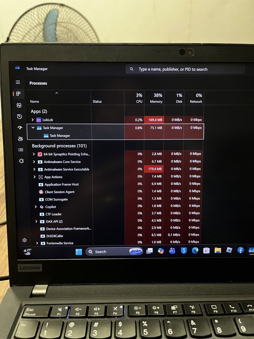Lenovo think pad T14 Gen 1 (Category: Laptops & Notebooks) located in Quezon City. Submitted by dazzelkashh (Listing ID 1444089733, Image 3). Description: Lenovo laptop think pad T14 Gen 1 Core i7 (475GB) Negotiable .