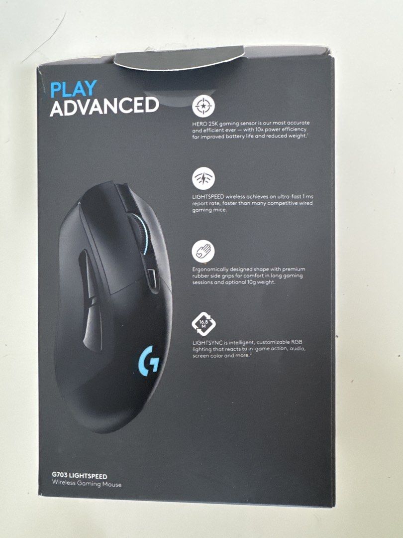 Logitech G703 LIGHTSPEED Wireless Gaming Mouse483820278048378881