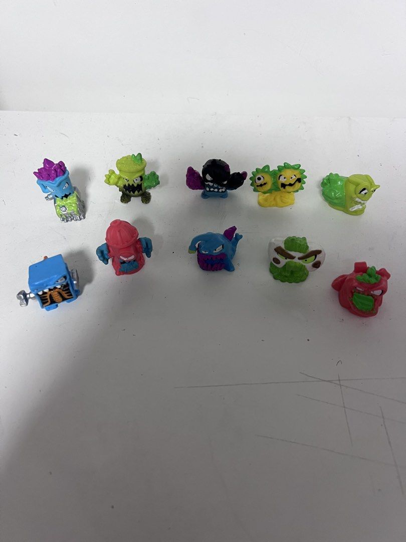 Micro beasts (Category: Toy Figures) located in Singapore. Submitted by 2ndlifestore (Listing ID 1444047470, Image 2). Description: Price for 1st pic $8 per piece Price for 2nd pic $4 per piece - Mix of common and potentially rarer figures - Ideal for collectors or kids' play.