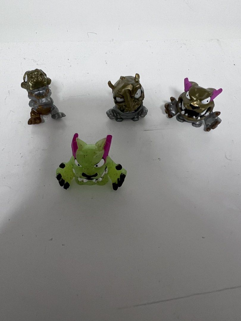 Micro beasts (Category: Toy Figures) located in Singapore. Submitted by 2ndlifestore (Listing ID 1444047470, Image 1). Description: Price for 1st pic $8 per piece Price for 2nd pic $4 per piece - Mix of common and potentially rarer figures - Ideal for collectors or kids' play.