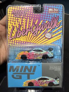 Mini GT LB ⭐️ Works Nissan GT-R Satin Gold w/Carbon (Box #40
