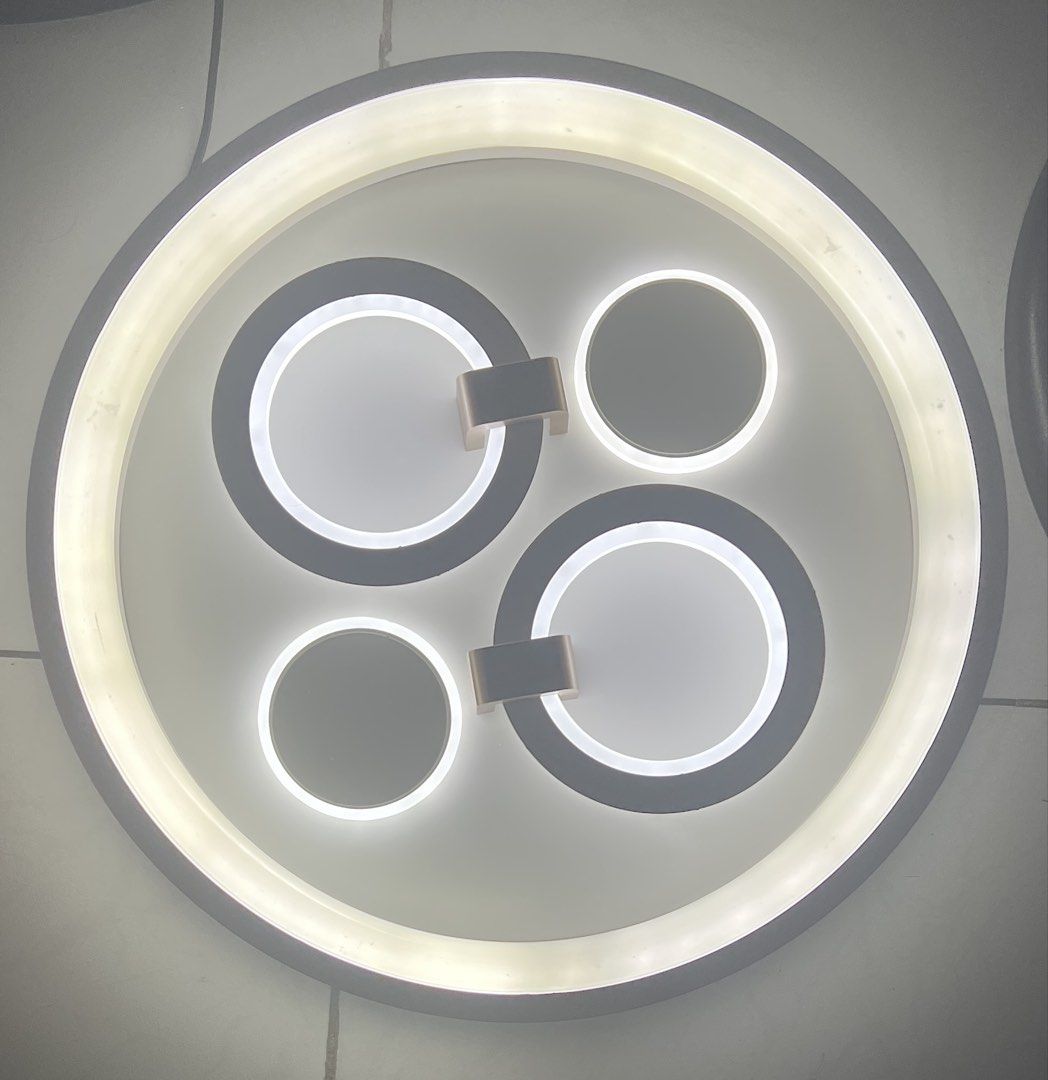 Modern Led Ceiling Lights (Category: Lighting) located in Antipolo. Submitted by eppcom (Listing ID 1443925475, Image 2). Description: Modern round led ceiling light - warm white - 20 inches diameter.