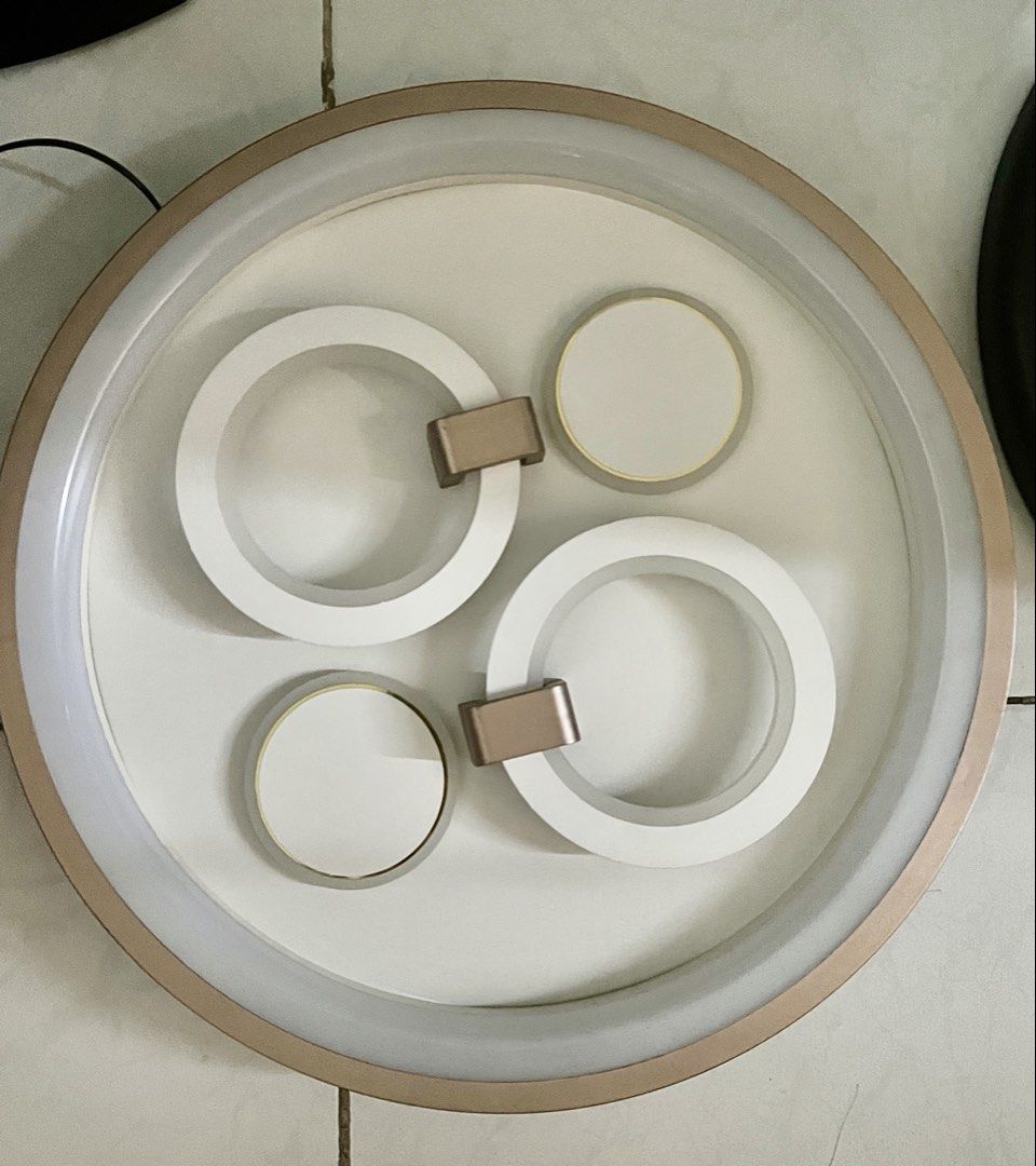 Modern Led Ceiling Lights (Category: Lighting) located in Antipolo. Submitted by eppcom (Listing ID 1443925475, Image 1). Description: Modern round led ceiling light - warm white - 20 inches diameter.