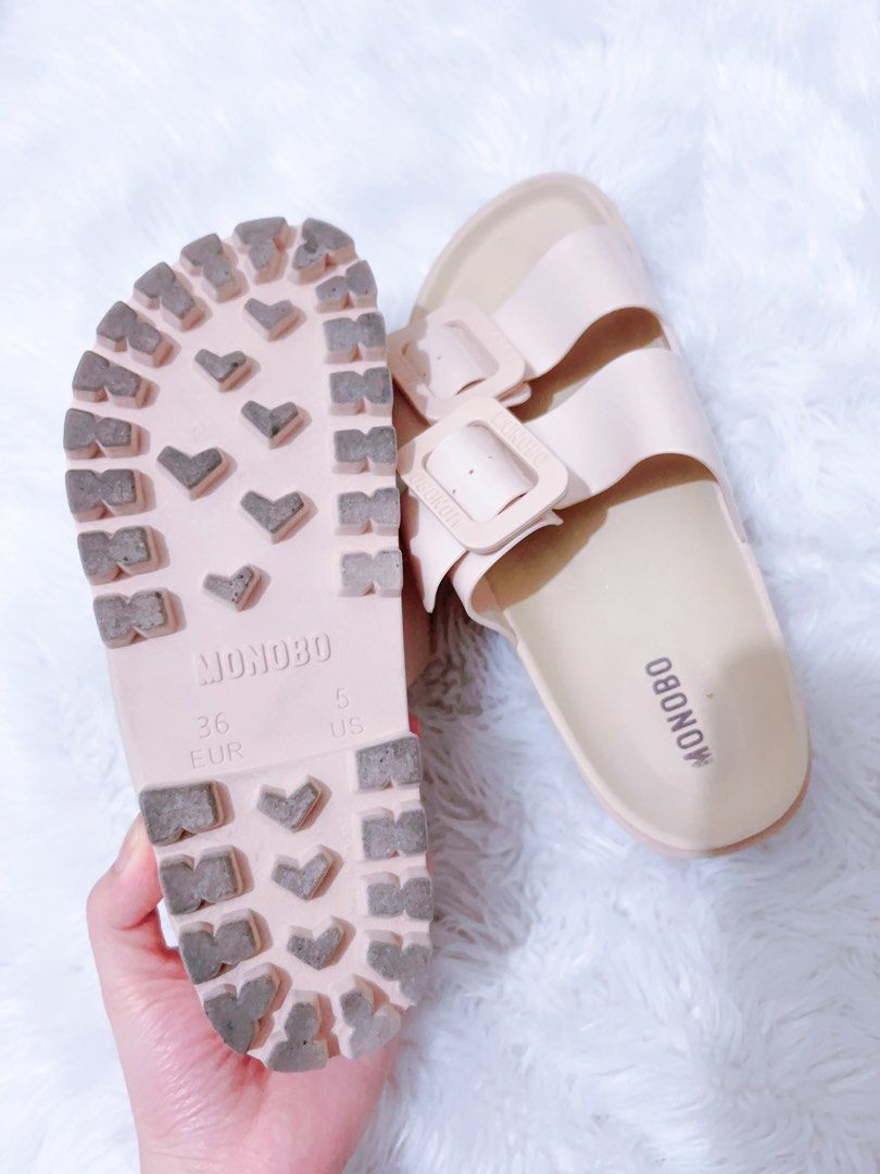 Monobo Wedge Sandals Size 36.5 (Category: Wedges) located in Cavite. Submitted by butfirstdecluttering (Listing ID 1444021727, Image 3). Description: - Monobo wedge sandals - Size: 36.5 - Condition: Worn only once (short duration) - Original Price: PHP 1000 - Selling Price: PHP 400 - Stylish and a great deal! Bought it for 1000 selling for only 400 Nstock lang size 36 Lalamove payment first gcash JNT depende sa location pick up dito .