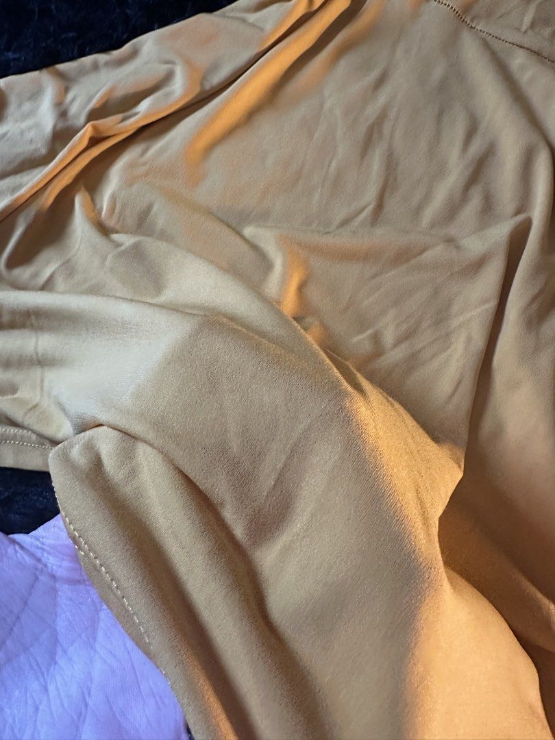 Mustard Yellow Ruched Bust Mini Dress (Category: Dresses) located in Quezon City. Submitted by darlingdolly (Listing ID 1443971252, Image 2). Description: super ganda ng fabriccc super soft fits s- semi med.