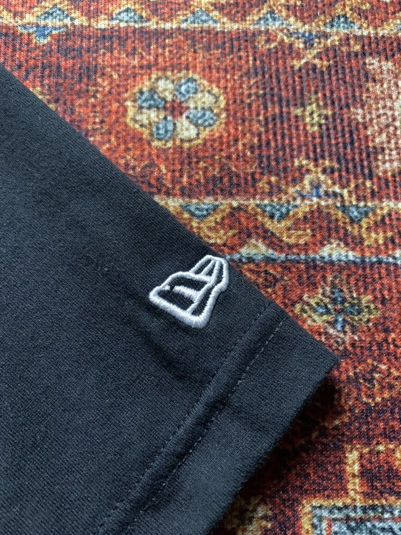 Ne Net Issey Miyake x New Era Tee (Category: Activewear) located in Lingayen. Submitted by hiddeninattic (Listing ID 1444081018, Image 3). Description: - Black New Era T-shirt - Collaboration with Ne net - Small embroidered New Era logo on the sleeve - Comfortable and casual design - Ideal for everyday wear - Dimension’s Width 20 Length 29.5.
