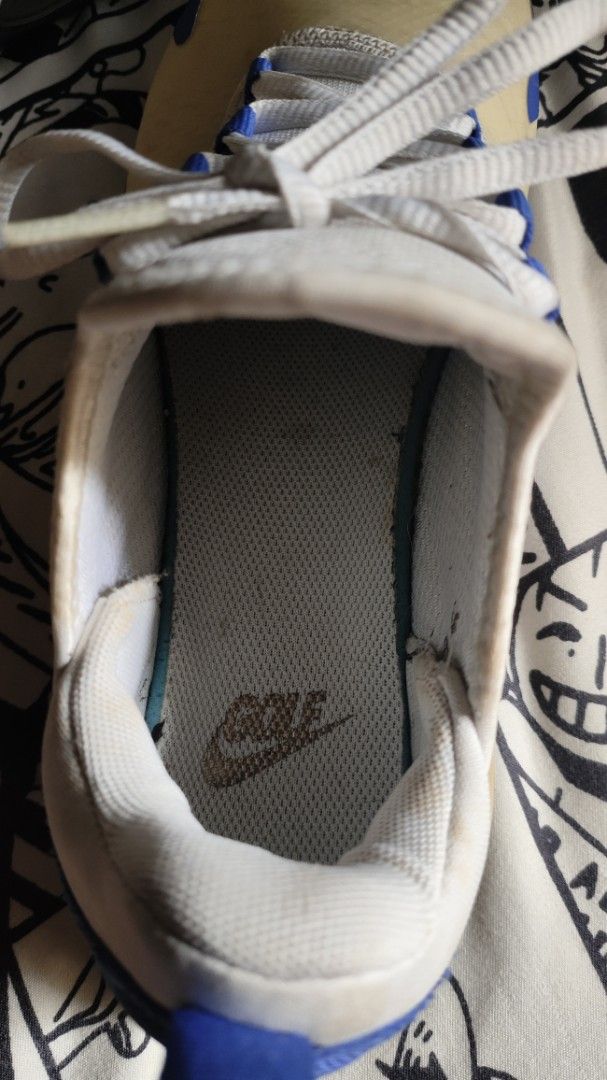 Nike Air Max 270 G (Category: Sneakers) located in Manila. Submitted by wise.biritopilar (Listing ID 1444005188, Image 2). Description: - Nike Air Max 270 Golf Shoes - Colorway: Beige and Blue - Size: US 8 / UK 7 / EUR 41 - Condition: Good, with some signs of wear on insoles and soles - Plenty of life left - Ideal for golf or casual wear.
