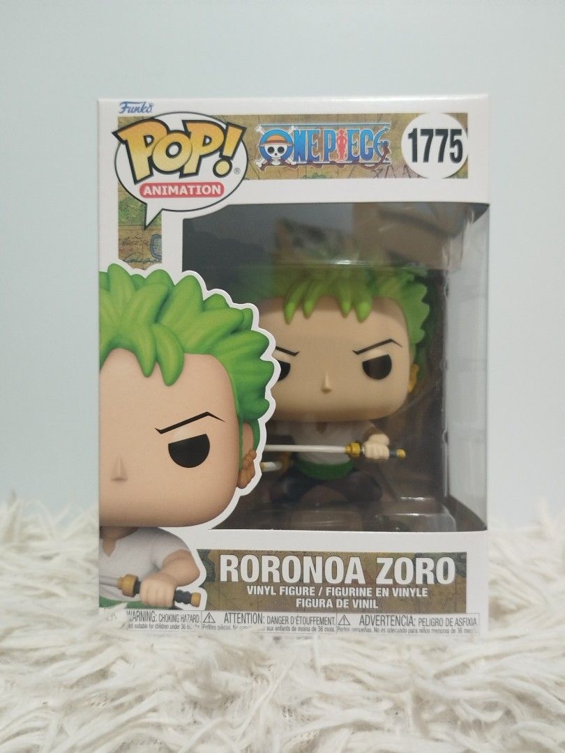 One Piece: Zoro Funko Pops (Category: Designer & Blind Box Toys) located in La Trinidad. Submitted by ja.mixnmatchol (Listing ID 1444051150, Image 2). Description: One Piece: Zoro Funko Pops ⭐P550 EACH Boss Protector Included 👉Loc: La Trinidad, Benguet 👉MOP: gcash, bpi 👉MOD: lbc, j&t.