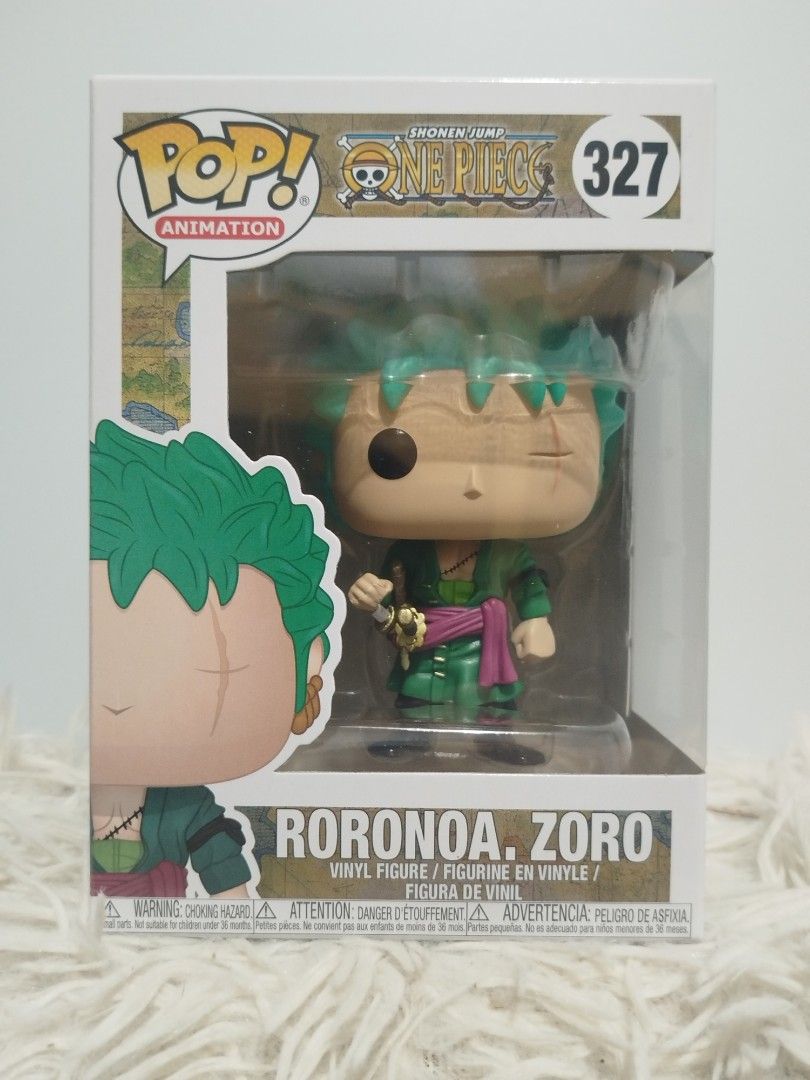 One Piece: Zoro Funko Pops (Category: Designer & Blind Box Toys) located in La Trinidad. Submitted by ja.mixnmatchol (Listing ID 1444051150, Image 3). Description: One Piece: Zoro Funko Pops ⭐P550 EACH Boss Protector Included 👉Loc: La Trinidad, Benguet 👉MOP: gcash, bpi 👉MOD: lbc, j&t.
