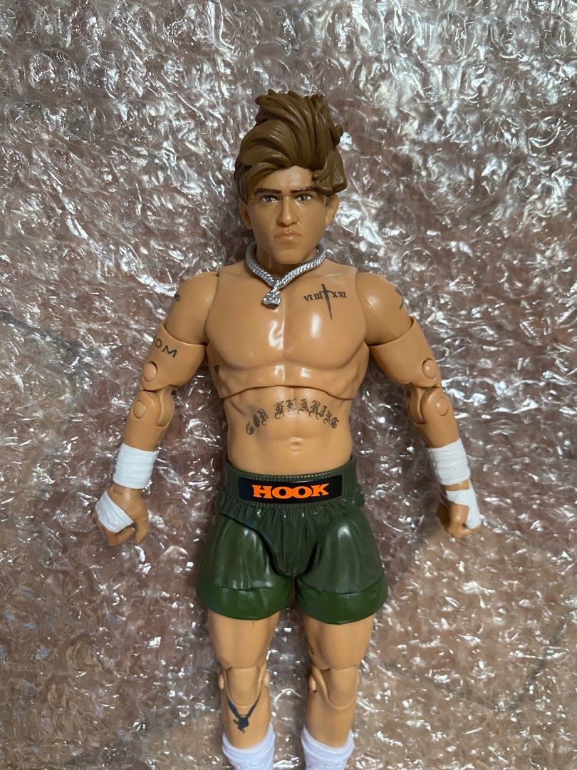 Original AEW HOOK Action Figure (Category: Figurines & Statues) located in Abucay. Submitted by abpshop (Listing ID 1443996552, Image 1). Description: Original AEW Hook action figure, good as new, tight joints, no issue, made by jazzware, sold as is MOP: Gcash + SF Courier: J&T Express.