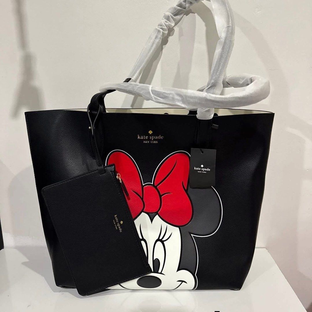Original Kate Spade Minnie Mouse Tote (Category: Tote Bags) located in Cagayan de Oro. Submitted by dan.onahon91 (Listing ID 1443913405, Image 1). Description: Brandnew unused Bought offshore Reversible 🩷.