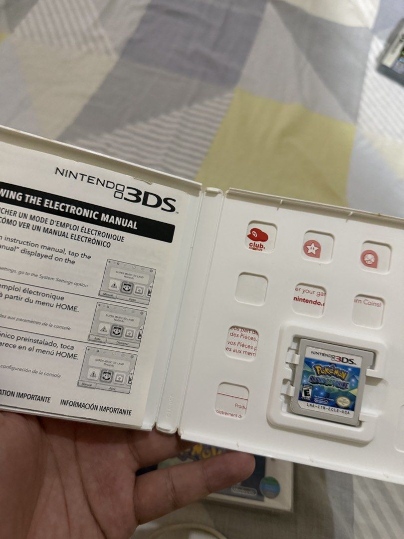 Pokemon Alpha Sapphire US CIB (Category: Nintendo) located in Valenzuela. Submitted by gamerboy19 (Listing ID 1443977401, Image 3). Description: Check Photos for Condition Complete.