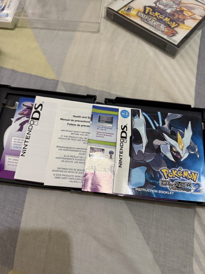 Pokemon Black 2 US CIB (Category: Nintendo) located in Valenzuela. Submitted by gamerboy19 (Listing ID 1443973521, Image 3). Description: Check Photos for Condition Complete Inclusions.