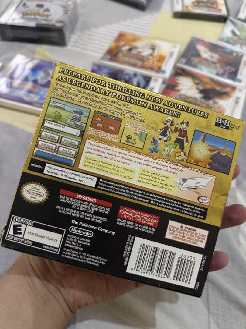 Pokemon Heartgold US CIB (Category: Nintendo) located in Valenzuela. Submitted by gamerboy19 (Listing ID 1443968663, Image 2). Description: Check photos for Condition COMPLETE CIB.