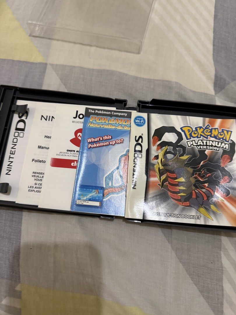 Pokemon Platinum US CIB (Category: Nintendo) located in Valenzuela. Submitted by gamerboy19 (Listing ID 1443972984, Image 3). Description: Check photos for Condition COMPLETE INCLUSIONS.
