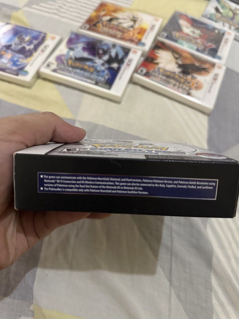 Pokemon SoulSilver US CIB (Category: Nintendo) located in Valenzuela. Submitted by gamerboy19 (Listing ID 1443970255, Image 3). Description: Check Photos for Condition COMPLETE INCLUSION.