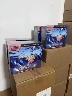Pokemon TCG Mega Evolution Chaos Rising Elite Trainer Box (Unshrinked ...