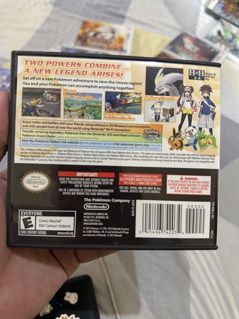 Pokemon White 2 (Category: Nintendo) located in Valenzuela. Submitted by gamerboy19 (Listing ID 1443974154, Image 2). Description: Check Photos for Condition Complete Inclusions .