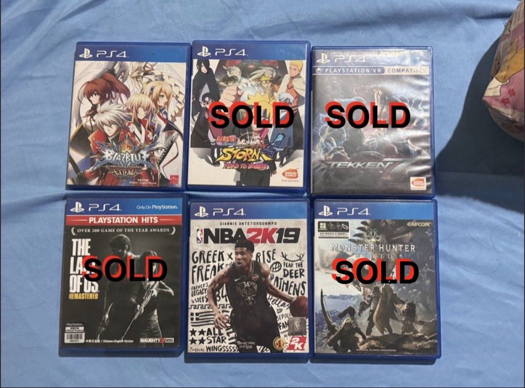 PS4 Games - NBA2k19, Blazblue (Category: PlayStation) located in Paranaque City. Submitted by czantal (Listing ID 1443752570, Image 2). Description: - PlayStation 4 Games - NBA2k19 - Blazblue - All game discs are in their original cases RFS: No longer being used.