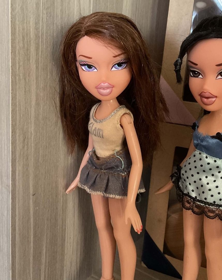 Racecar Dana Bratz Nude (Category: Kids Toys) located in Manila. Submitted by whiteapple10114 (Listing ID 1443958854, Image 2). Description: RACECAR DANA BRATZ? (Please manage your expectations) -Articulations are okay -Doll might have stains, scratches, and dumi. -Scalp and hairholes might have damages, defects, and imperfections. -Doll already been washed before by me -Selling as nude only -Clothes and heels are not included - doll might have n