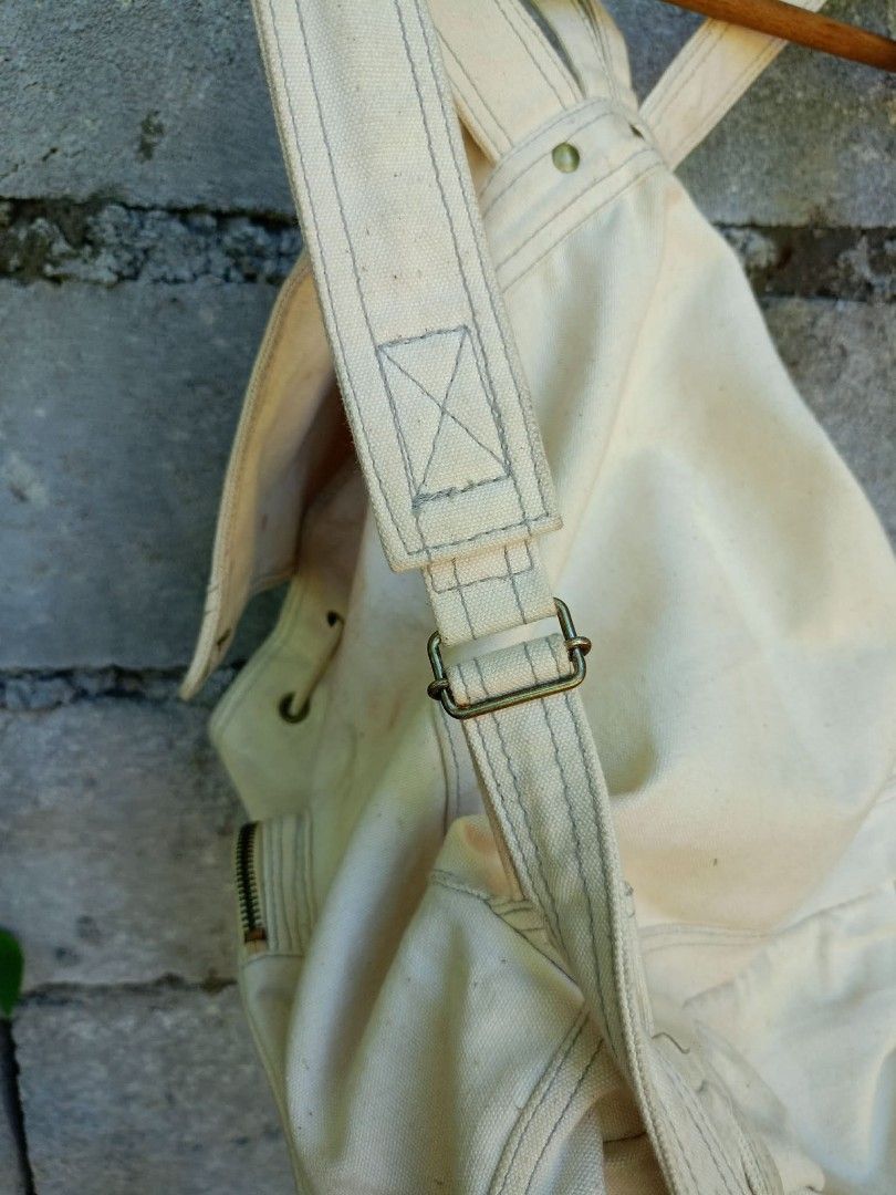 SAZABY JAPAN (Category: Backpacks) located in General Santos City (Dadiangas). Submitted by evolveorrepeat1991 (Listing ID 1443636440, Image 3). Description: sazaby rucksack canvas backpack ,thick fabric multi pockets design dm to purchase.