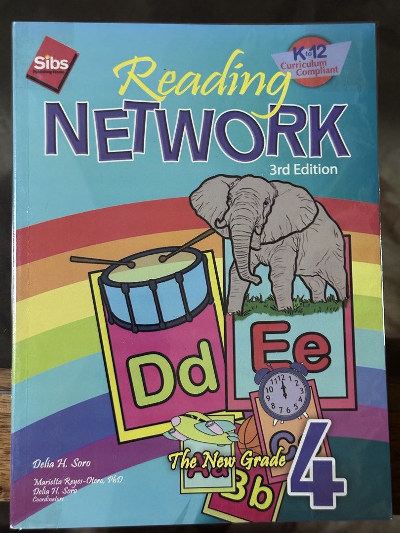 Reading Network 3rd Edition Grade 4 (Category: Textbooks) located in Bulacan. Submitted by tin_ph (Listing ID 1444049224, Image 1). Description: - Reading Network 3rd Edition textbook - Designed for Grade 4 students - K-12 Curriculum Compliant - Ideal for primary level reading development - Engaging and interactive lessons.