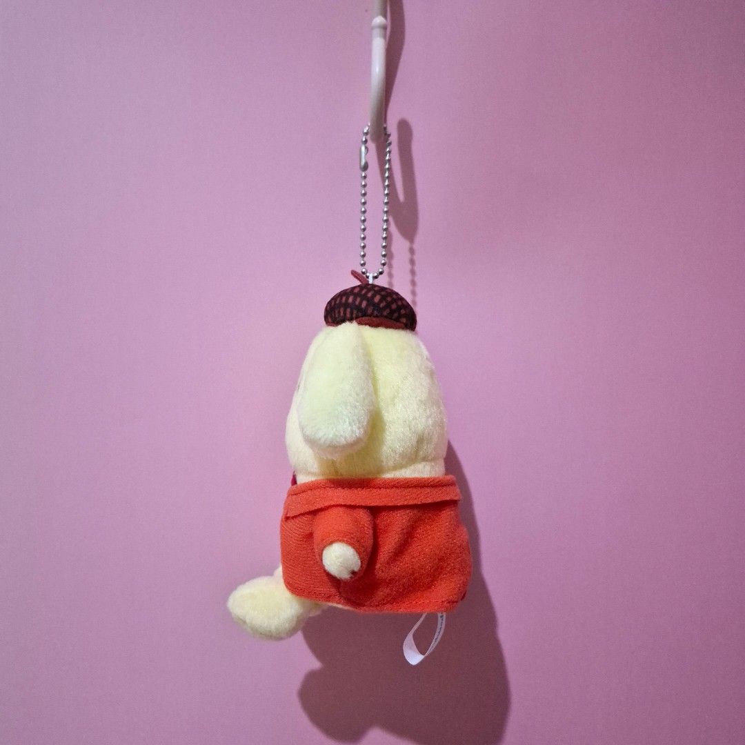 Sanrio Pompompurin Gentleman Keychain Plush (Category: Plushies & Soft Toys) located in Lapu Lapu. Submitted by snuggleplushph (Listing ID 1443919472, Image 2). Description: .