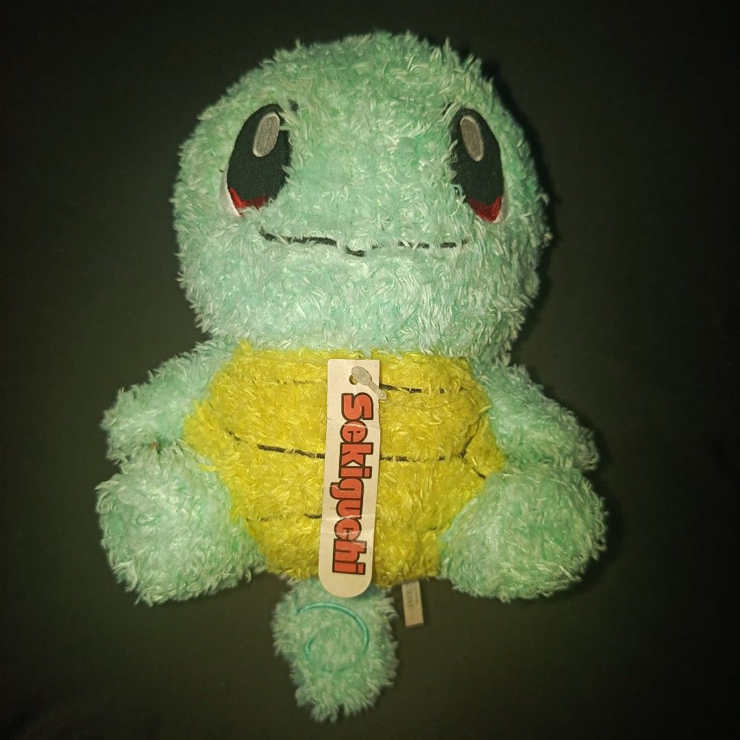 Sekiguchi Pokemon Fluffy Plush Doll Squirtle (Category: Plushies & Soft Toys) located in Numancia. Submitted by goldieandbears (Listing ID 1444086128, Image 1). Description: .