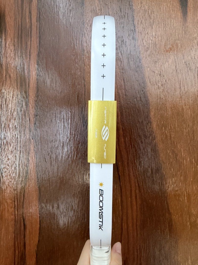 Selkirk Boomstick Pickleball Paddle Yellow (Category: Racket and Ball Sports) located in Quezon City. Submitted by abo0o (Listing ID 1443996199, Image 2). Description: -BRAND NEW - Gritty.