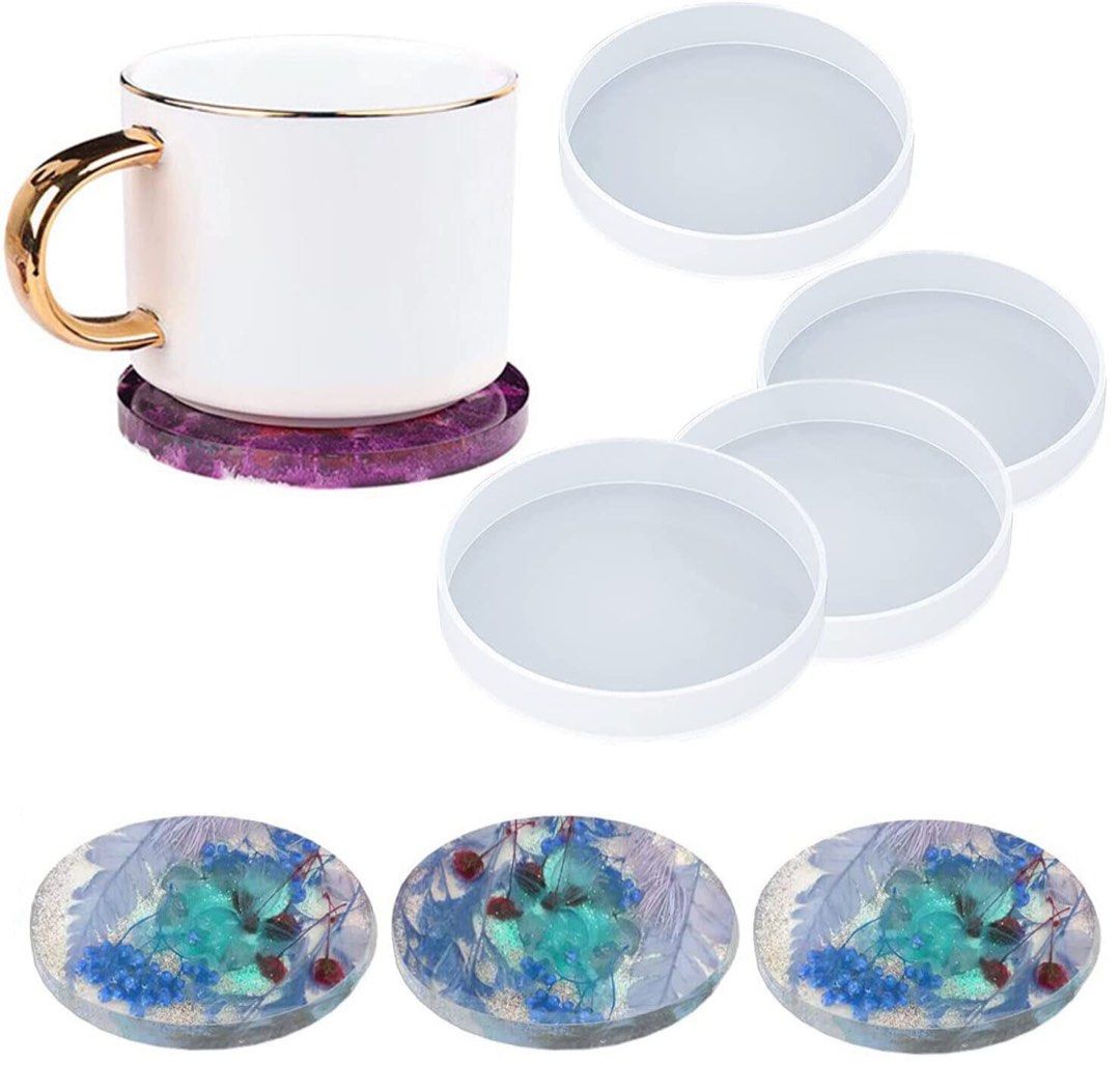Set of 4 Silicone Coaster Molds (Category: Dinnerware & Cutlery) located in Paranaque City. Submitted by mysinfulindulgence (Listing ID 1444014037, Image 3). Description: Doing a little KonMari for the benefit of the Cats of NSHA 😻🙏 Last price posted Pick up loc: bf homes paranaque Mop: bdo / gcash Mod: lbc, grab or lalamove.