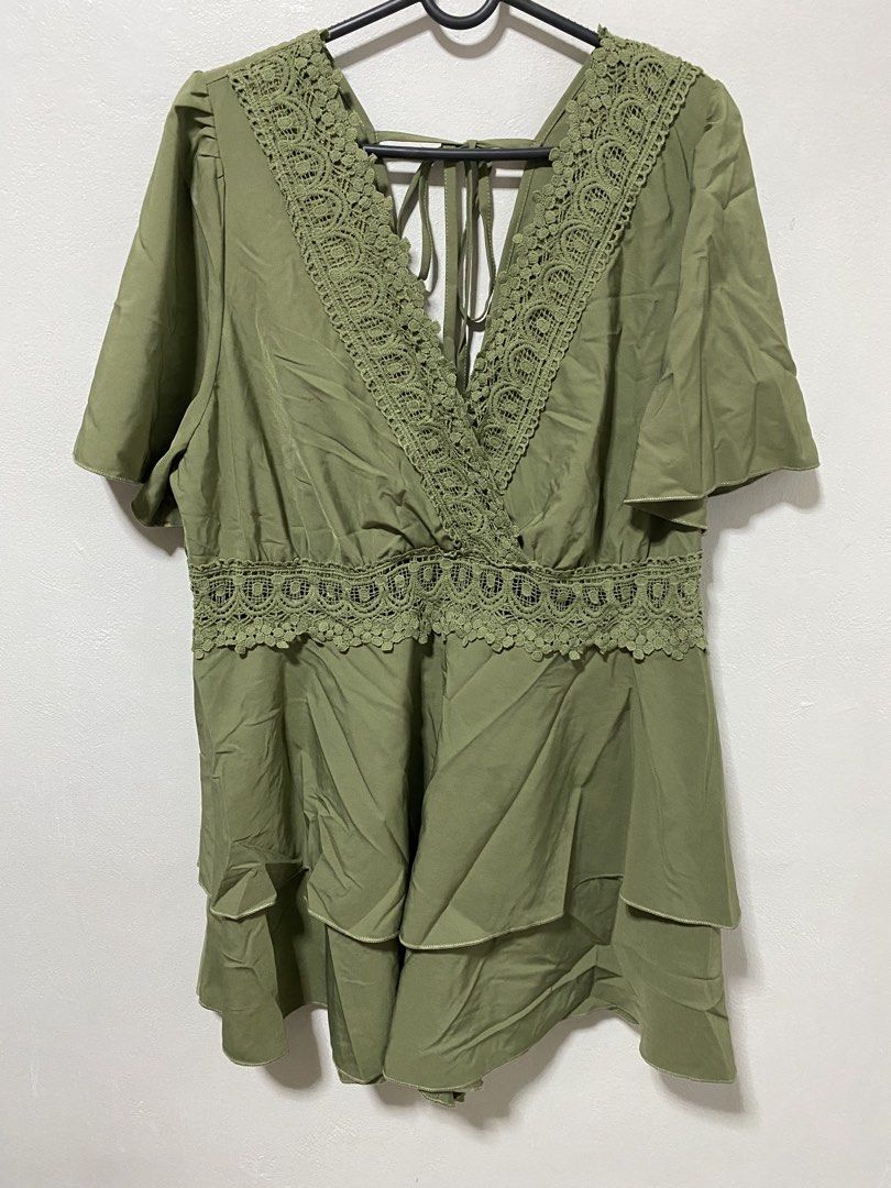 Shein curve plus size romper dress (Category: Rompers) located in Mabalacat. Submitted by thickandthrifty (Listing ID 1443939152, Image 1). Description: 📌 (These dresses were only worn once during my sister’s vacation in the Philippines. Some items have been washed but have never been worn) 📌ordered in SHEIN USA 📌3XL on tag 📌No when worn photos available 📌PM for more details.
