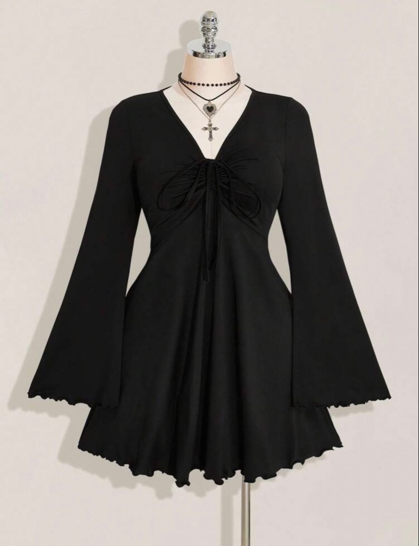 shein plus size black dress Slaydiva Slayr Plus