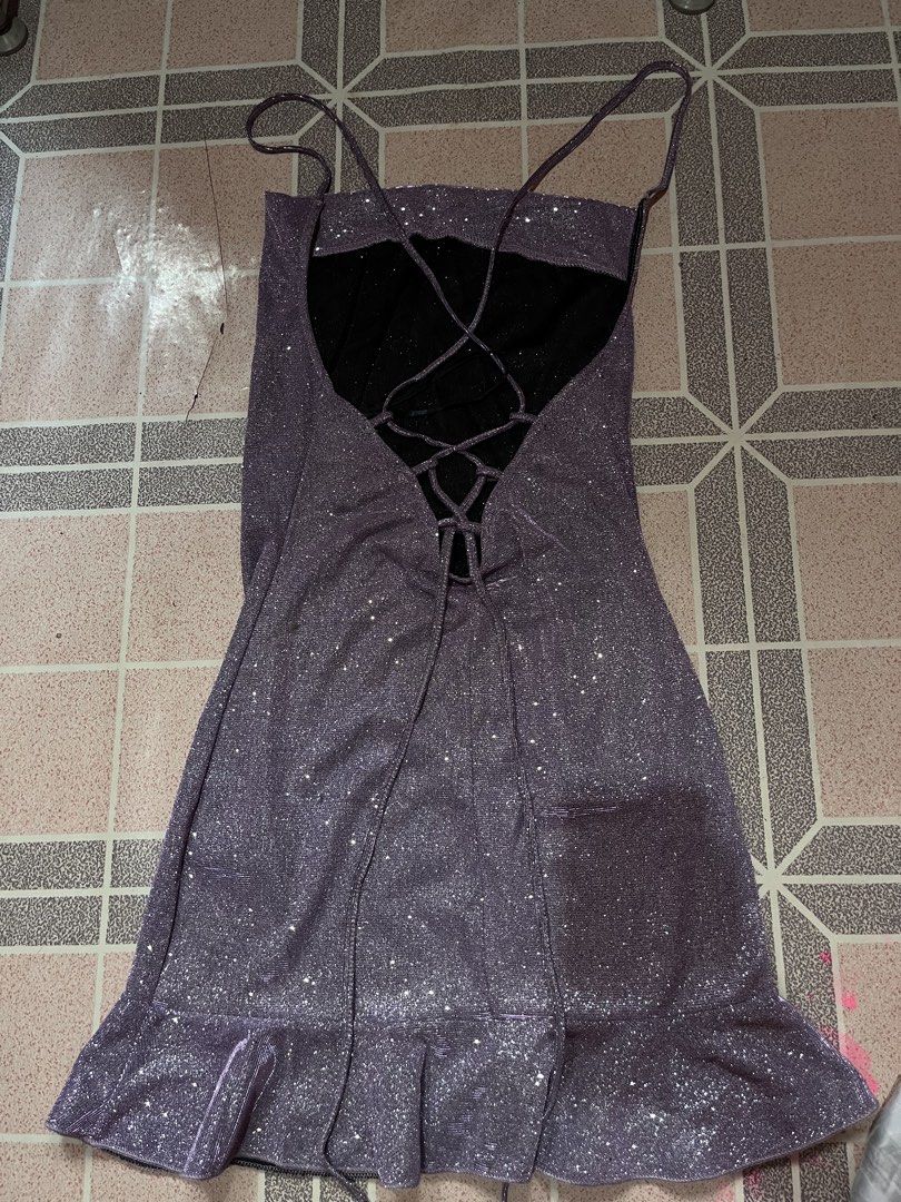 shein sparkly mini party dress (Category: Dresses) located in Cavite. Submitted by _jemiiii (Listing ID 1443961861, Image 2). Description: used only once size s-m.