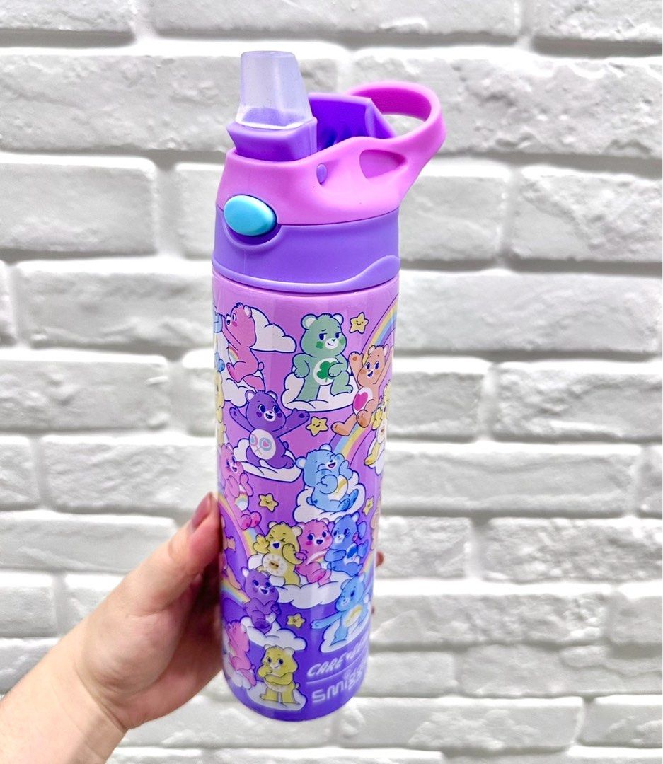 Smiggle Care Bears stainless steel water bottle (Category: Babies & Kids Fashion) located in Singapore. Submitted by newleaf24 (Listing ID 1444008477, Image 2). Description: Condition: brand new with tag Original price: $37.95 $3.20 apply for tracked postage.