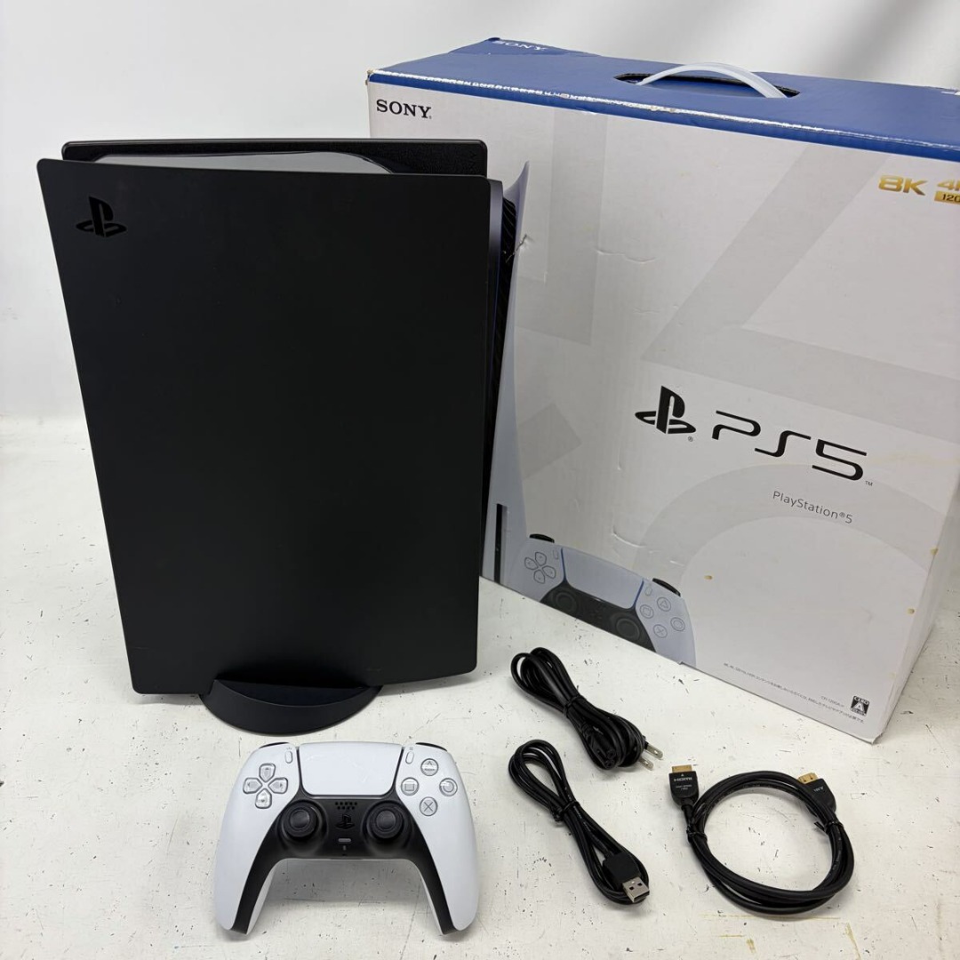 SONY PS5 console CFI-1200A 01 (disc drive model), controller, and box ...