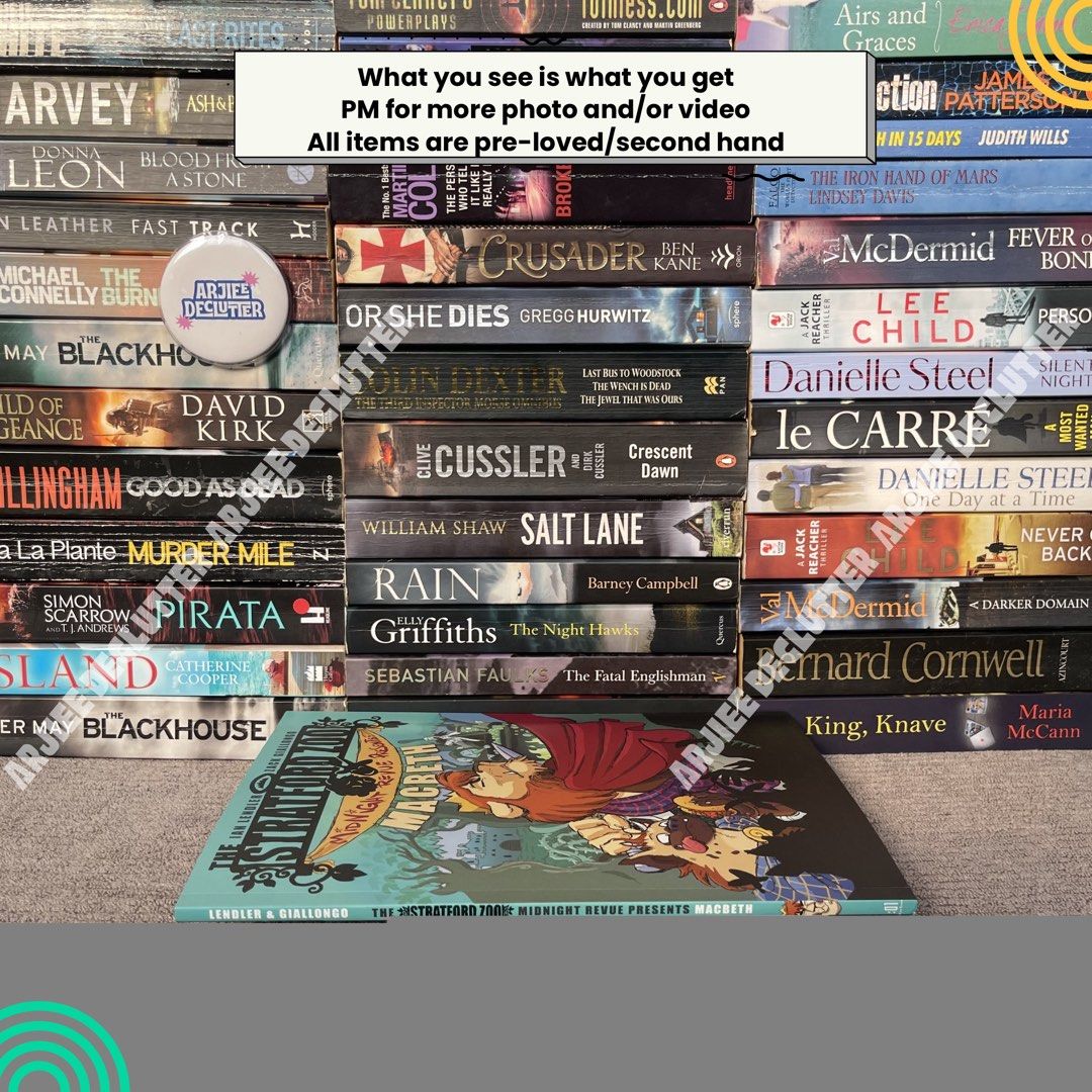 (PRICE DROP) Stratford Zoo Presents Macbeth (Category: Storybooks) located in Tayabas. Submitted by arjieedeclutter (Listing ID 1443912966, Image 3). Description: For Transaction visit Arjiee Declutter on EPBI and there is also an individual posting for the condition of the posted product 🧾MOP: Gcash (PAYMENT FIRST) 📦MOD: 🍊 and ⚫️ app for SHIPPING CHECK OUT ONLY/J&T (direct)/LBC/Flash Express Reservation “WITHIN 24 HOURS” upon invoice All item