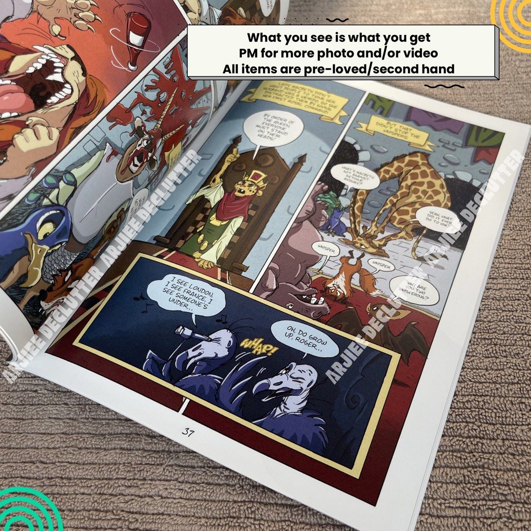 (PRICE DROP) Stratford Zoo Presents Macbeth (Category: Storybooks) located in Tayabas. Submitted by arjieedeclutter (Listing ID 1443912966, Image 2). Description: For Transaction visit Arjiee Declutter on EPBI and there is also an individual posting for the condition of the posted product 🧾MOP: Gcash (PAYMENT FIRST) 📦MOD: 🍊 and ⚫️ app for SHIPPING CHECK OUT ONLY/J&T (direct)/LBC/Flash Express Reservation “WITHIN 24 HOURS” upon invoice All item