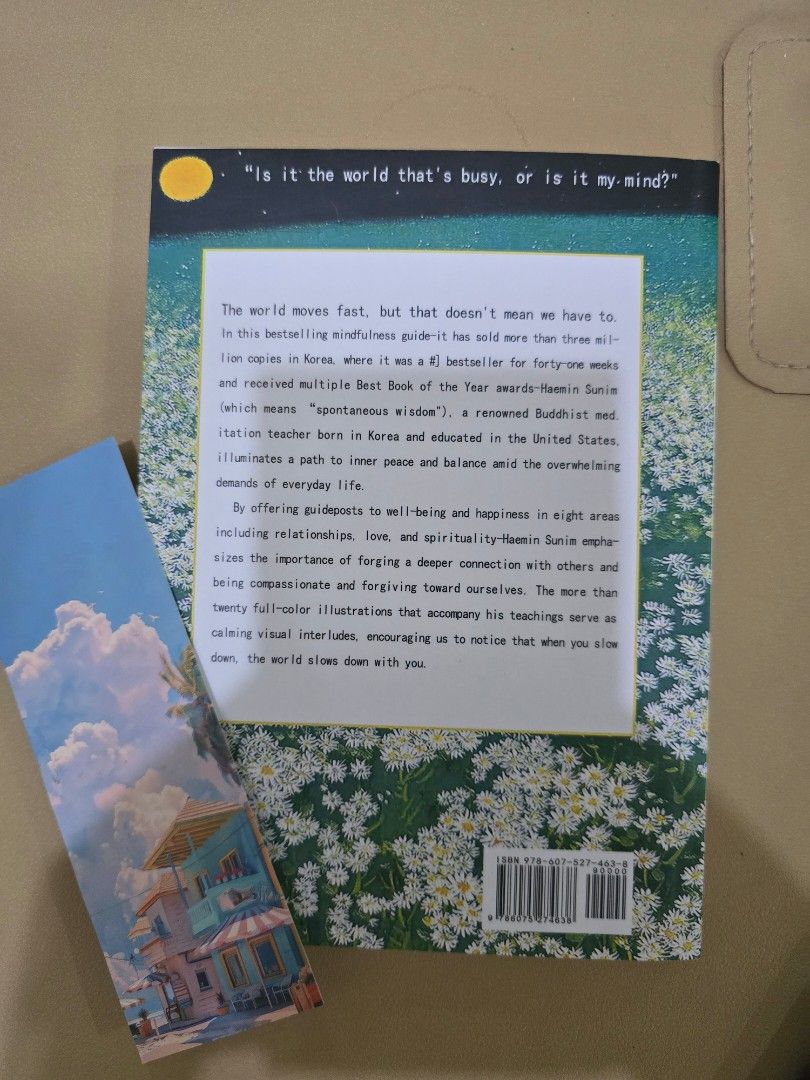The Things You Can See Only When You Slow Down Book (Category: Storybooks) located in Cagayan de Oro. Submitted by declutter97 (Listing ID 1444011859, Image 2). Description: NOTE: This is a high quality reprint edition with clear and crisp pages, readable print good binding & thick paper. comes with FREE bookmark. - Bestselling book with over 3 million copies sold worldwide. - Focuses on slowing down and finding peace. - Features a beautiful flor