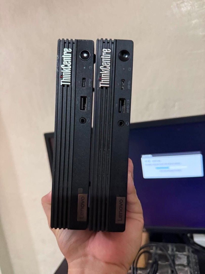 Thinkcentre m75q gen 2 (Category: Desktops) located in Manila. Submitted by happyearth.953a15 (Listing ID 1443988379, Image 1). Description: Thinkcentre m75q gen 2 AMD Ryzen 7 pro 5750GE Amd Radeon TM graphics 16gb ram 512gb nvme Windows 11 pro OS Unit with power adapter 💸💸 18,500 Location: San Andres bukid manila Pick up or deliver.