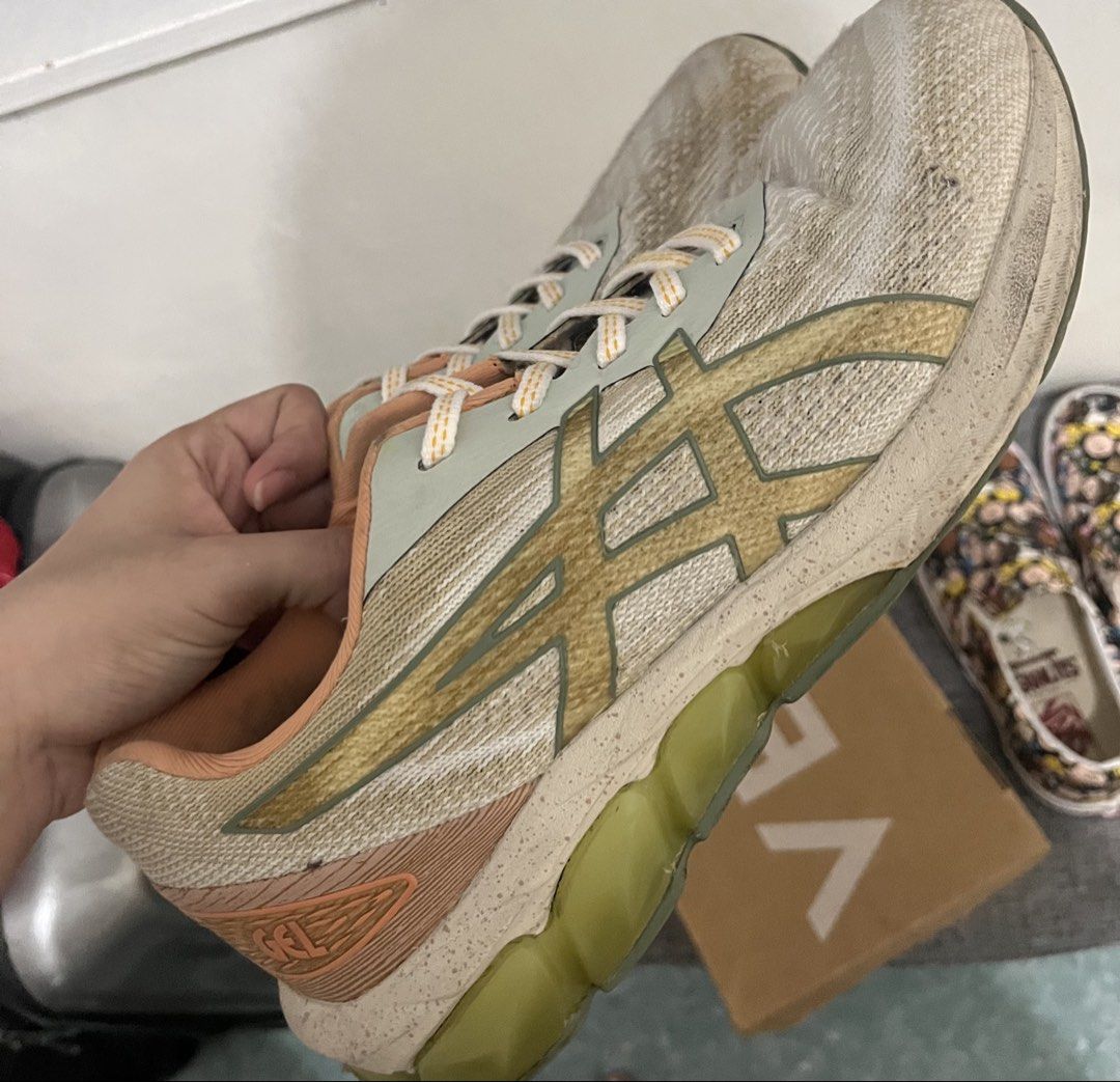 Used Asics running shoes for men (Category: Sneakers) located in Cavite. Submitted by condolady17 (Listing ID 1443998229, Image 1). Description: FOR SALE: Asics running shoes -100% original asics -preloved 7.8/10 condition (pls check actual photos of the shoes) -may pinholes (puede parepair) nakabilog sa pics -needs cleaning din -US SIZE 8 mens, 26CM -selling low Price: Php 250 only .
