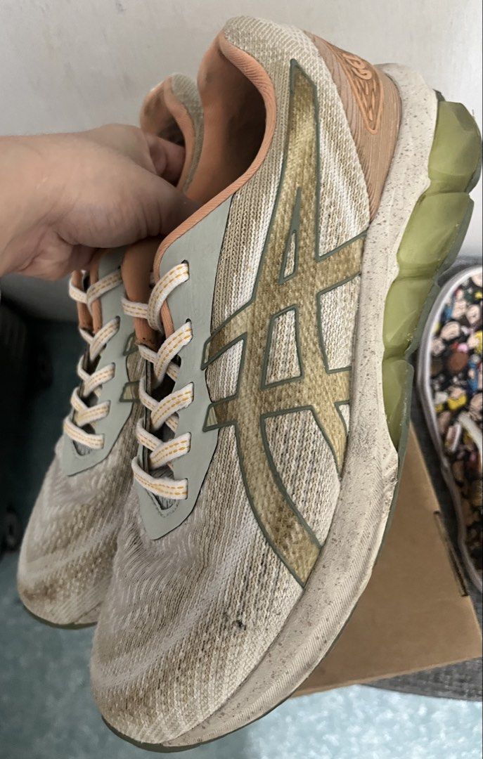 Used Asics running shoes for men (Category: Sneakers) located in Cavite. Submitted by condolady17 (Listing ID 1443998229, Image 3). Description: FOR SALE: Asics running shoes -100% original asics -preloved 7.8/10 condition (pls check actual photos of the shoes) -may pinholes (puede parepair) nakabilog sa pics -needs cleaning din -US SIZE 8 mens, 26CM -selling low Price: Php 250 only .