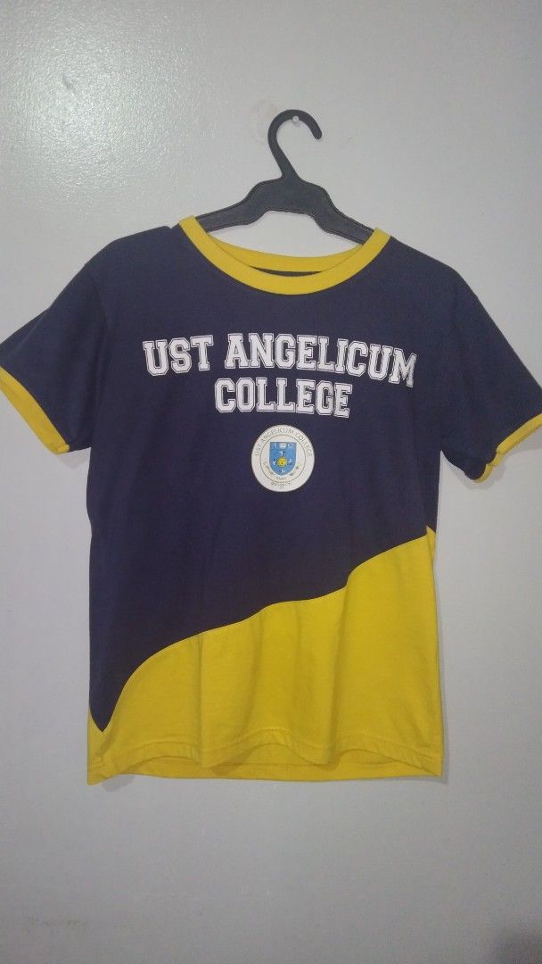 UST Angelicum College PE UNIFORM ELEMENTARY & JHS (Category: Tshirts & Polo Shirts ) located in Quezon City. Submitted by shopalloic (Listing ID 1443929548, Image 1). Description: - UST Angelicum College / USTAC / ANGE PE UNIFORM SET FOR ELEMENTARY & JHS STUDENTS - fits s-m size - lightly used.