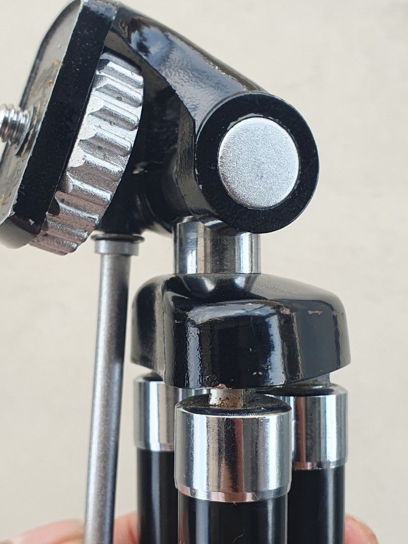 Vintage Mini Tripod from Japan (Category: Tripods & Monopods) located in Manila. Submitted by luckyzen8 (Listing ID 1443960391, Image 3). Description: Cherry "Trip Eight" Mini Tripod: PERFECT WORKING CONDITION. A fully functional, 8-section telescopic tabletop tripod. Legs extend and lock securely...