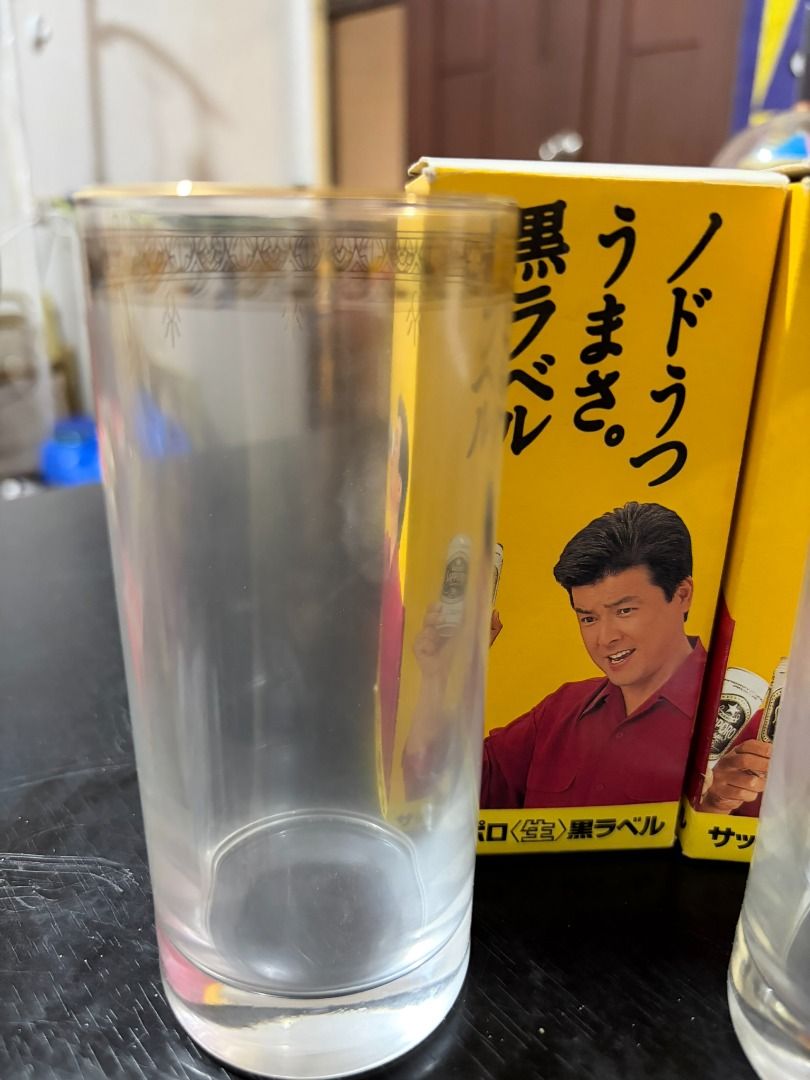 Vintage Sapporo Black Label Beer Glasses (Category: Other Kitchenware & Tableware) located in Valenzuela. Submitted by japantreasurebox88 (Listing ID 1444014929, Image 1). Description: 50 EACH 🚚 Mode of Delivery: Lalamove, LBC ONLY Mode of Payment: Gcash, Bank Transfer PAYMENT FIRST. NO COD! PASS SA MGA NAGMAMADALI MAGPA SHIP! PASS SA BAYAD KAPAG DUMATING NA ANG LALAMOVE RIDER Location: Valenzuela City, Pasay City NO RUSH SHIPPING! 24HRS RESERVA