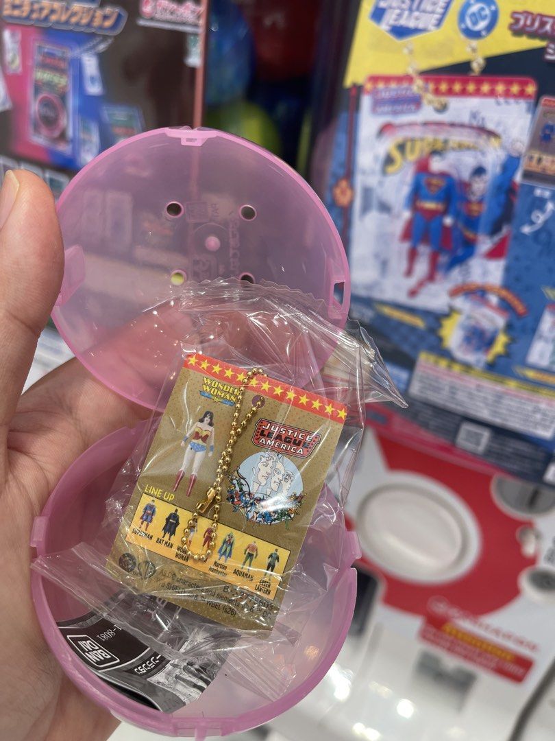 Wonder Woman Justice League Bandai Gashapon Keychain Action Figure (Category: Figurines & Statues) located in Quezon City. Submitted by kingcurator (Listing ID 1444035015, Image 2). Description: Wonder Woman Justice League Bandai Gashapon Keychain Mini Action Figure.