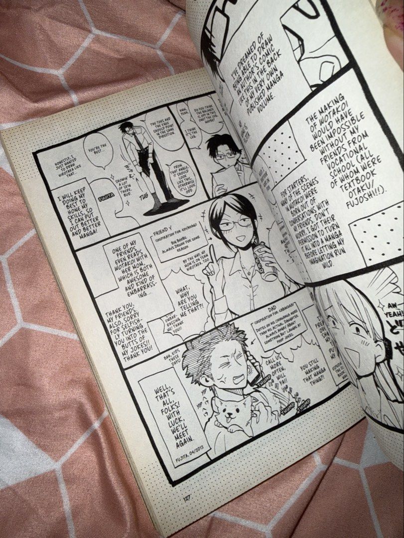 Wotakoi Manga (Category: Comics & Manga) located in Mabalacat. Submitted by nanakolei (Listing ID 1443933994, Image 2). Description: -Signs of yellowing -Little crease on corner of the book -No yellowing inside the manga rfs; not intrested to read op- 1K will sell for- 700 !shipping is on buyer! will ship during weekends.