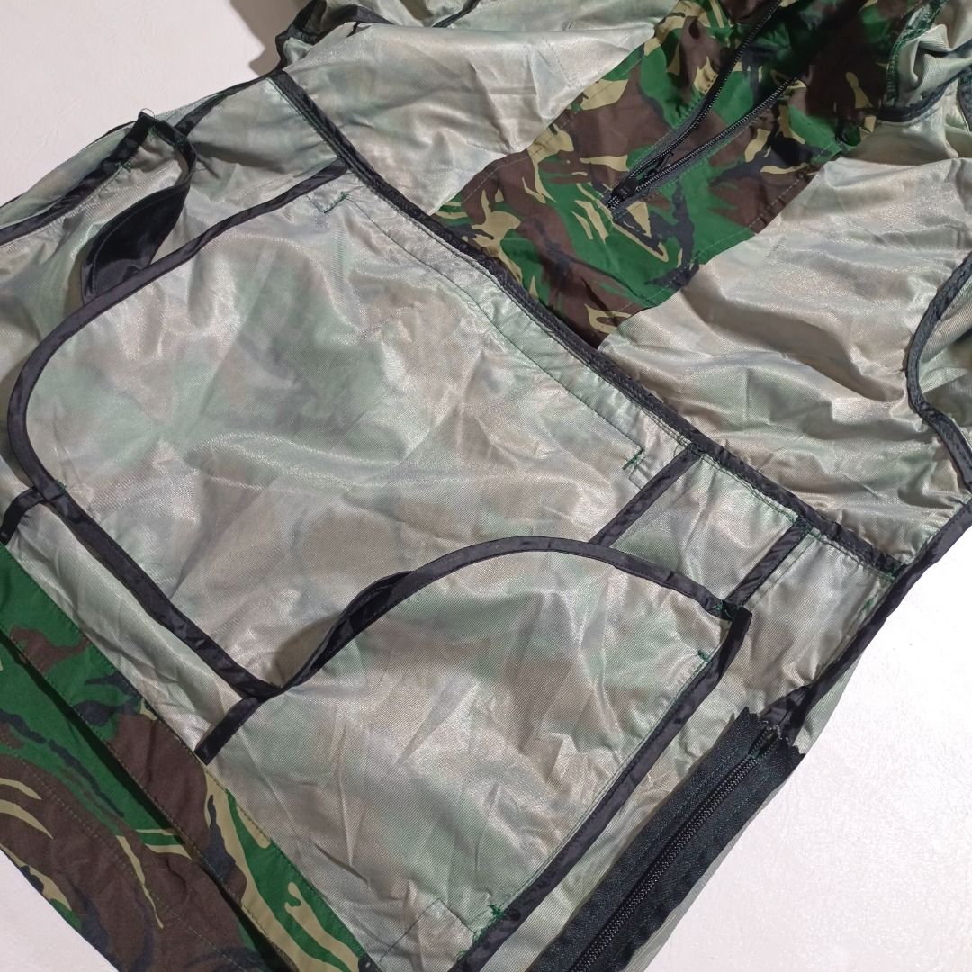 Xlarge Camouflage Windbreaker (Category: Activewear) located in Baguio. Submitted by freshmarket_2600 (Listing ID 1444055903, Image 3). Description: Brand: Xlarge Reflectorize logo Windbreaker Kangaroo Pocket Tags: Complete Size: Med Dimension: L26W21 Condition: Excellent-Brandnew Color rate: 10/10 Color: camo Issue/s: Removed side chest patch.